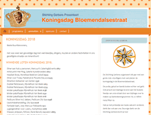 Tablet Screenshot of bloemendalsestraat.nl
